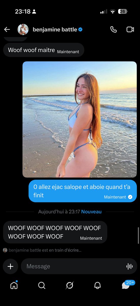 Rwank751's tweet photo. @BLorol42981 ma petite chienne qui fessait que de commenter sur mes soumis que je détruiser regarder dans quel position il a finit cette petite chienne https://t.co/Ap5qCKDiGq