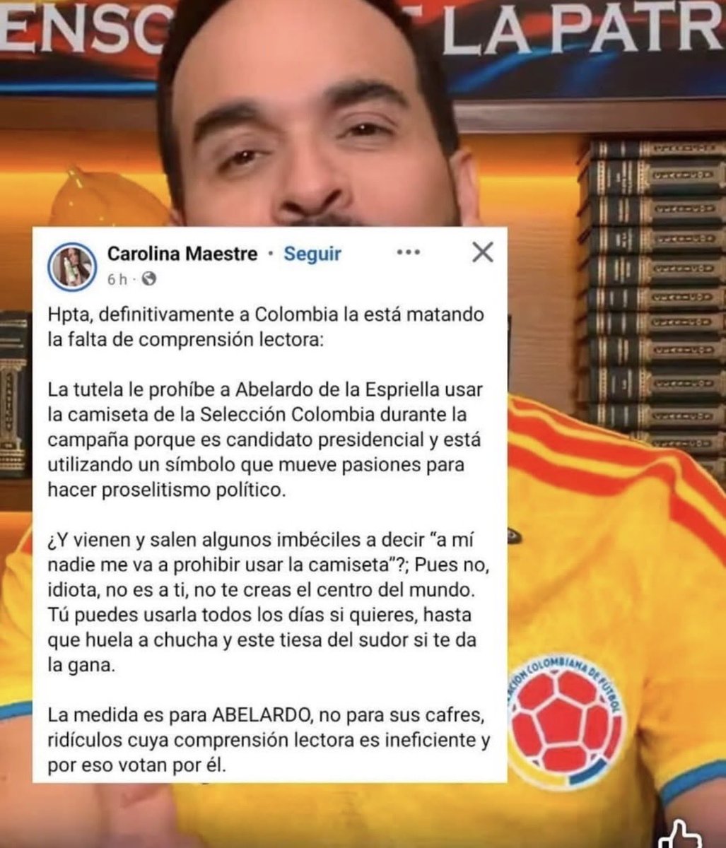 leobust77's tweet photo. @MariaFdaCabal Bueno de usted si lo esperaba es lo suficientemente estupida para no saber ni leer https://t.co/LzInrPrzXf