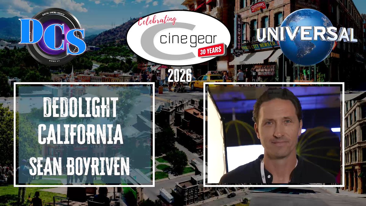DCScharlene's tweet photo. DCS - DEDOLIGHT CALIFORNIA with Sean Boyriven
Dedolight California’s Sean Boyriven shows James Mathers the CineVeam, a new line of lightweight, versatile, bi-color and full-color Soft Lights.

Vimeo Link: https://t.co/zUlJ1rfb1v https://t.co/jOQBMaXtyJ