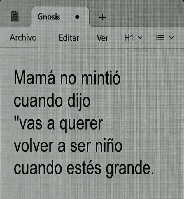 NavarNaty's tweet photo. Al chile, yo ni quería crecer. https://t.co/2X7cIZL4CF
