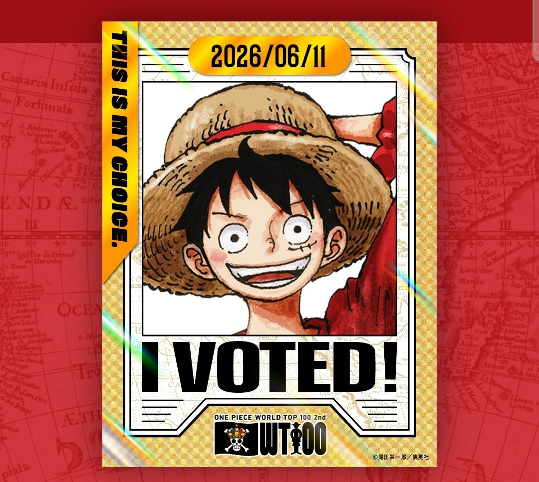 k2nachim's tweet photo. 最後に金銀出た✨️✨️✨️

第2回 ONE PIECE キャラクター世界人気投票

「モンキー・Ｄ・ルフィ」に投票しました！
https://t.co/IhH6oudq14
#ONEPIECE #ONEPIECE_WT100 https://t.co/b7NJLlRHK6