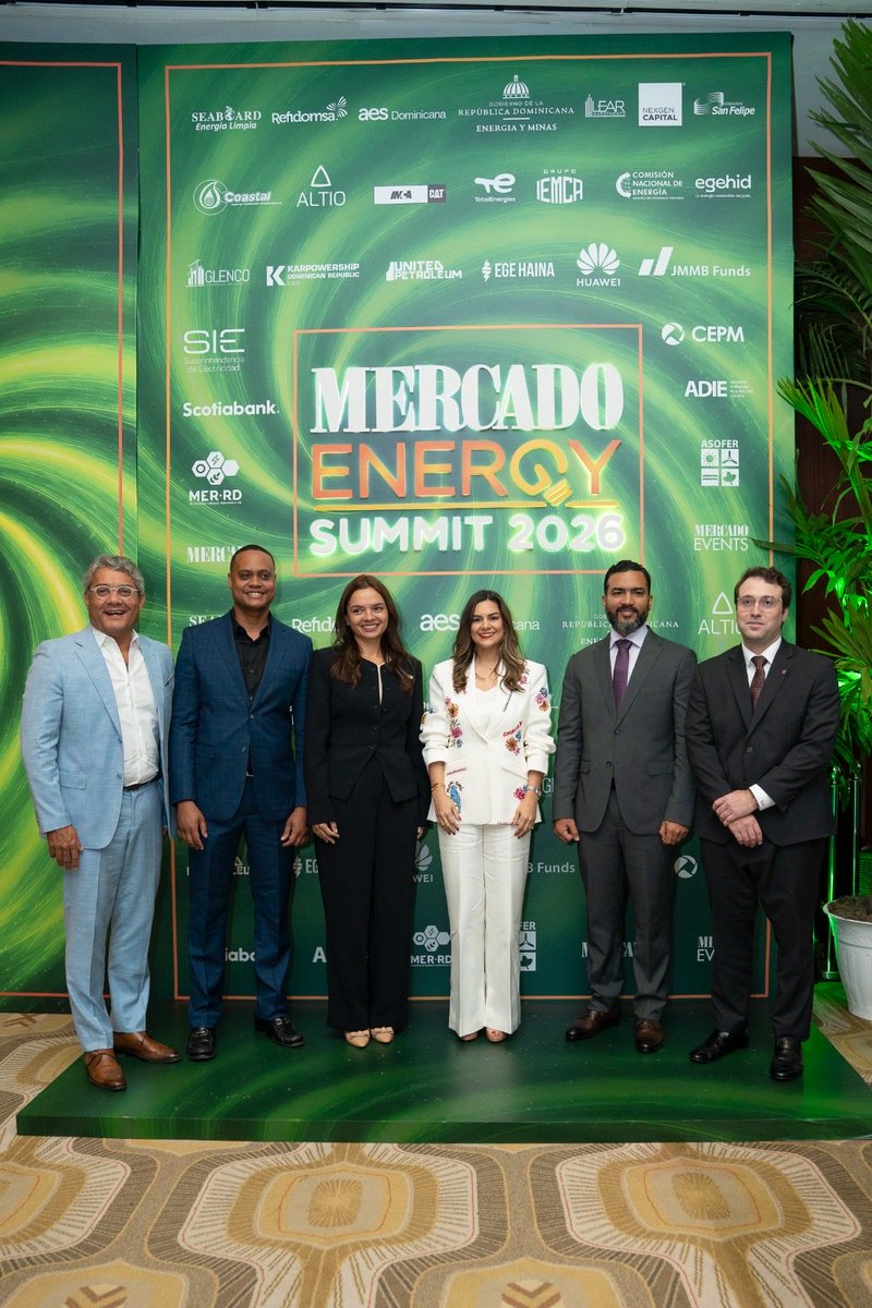 ANJE_RD's tweet photo. La vicesecretaria Eliza Sánchez estuvo en el Energy Summit de Mercado como panelista en  “Aliados estratégicos para el futuro energético de RD”, espacio de análisis sobre los retos, oportunidades y alianzas necesarias para impulsar la transformación del sector energético nacional https://t.co/lFL8gg0cwR