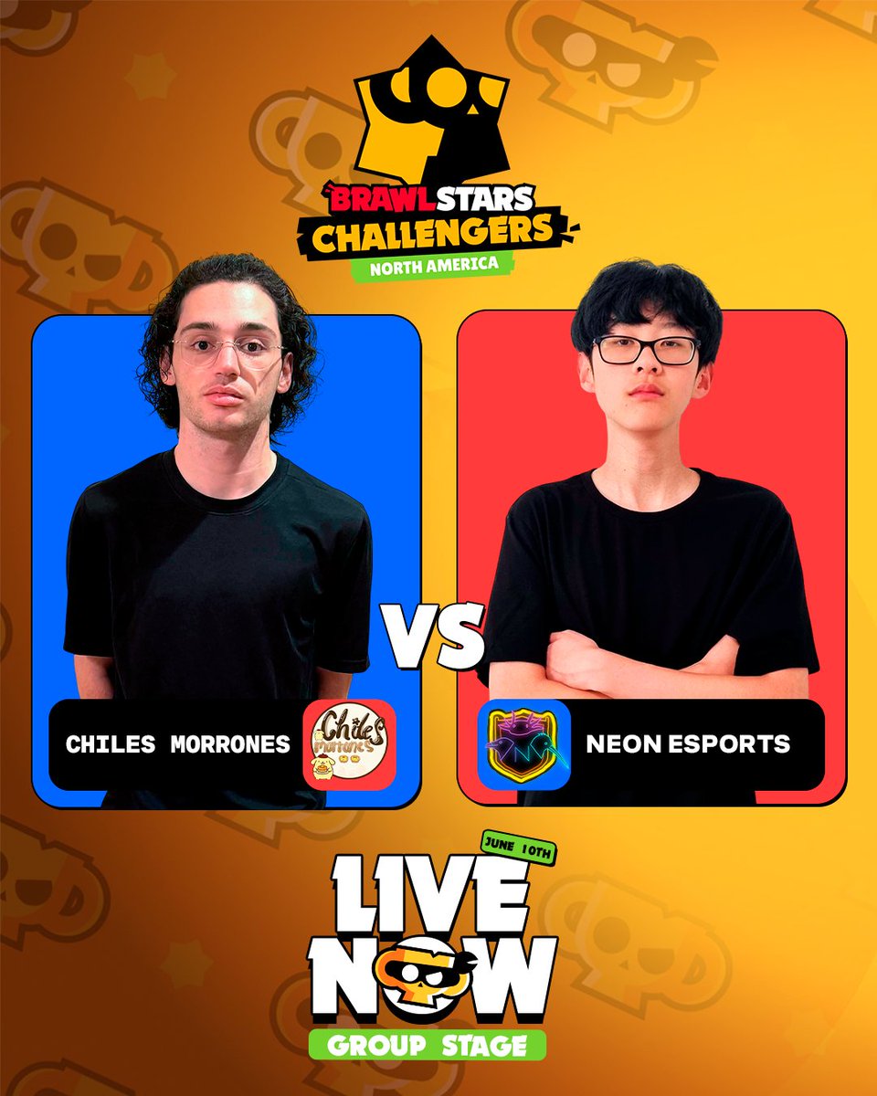ACEBSNA's tweet photo. 🔴LIVE NOW | M3 | #BSCNA

Chiles Morrones 🆚Neon eSports

🟪https://t.co/FK12mBAObN
⬛https://t.co/2KFpoCHSJU 

#BrawlStars #BSCNA #Challengers #LockIn https://t.co/uPxgBSsxdY
