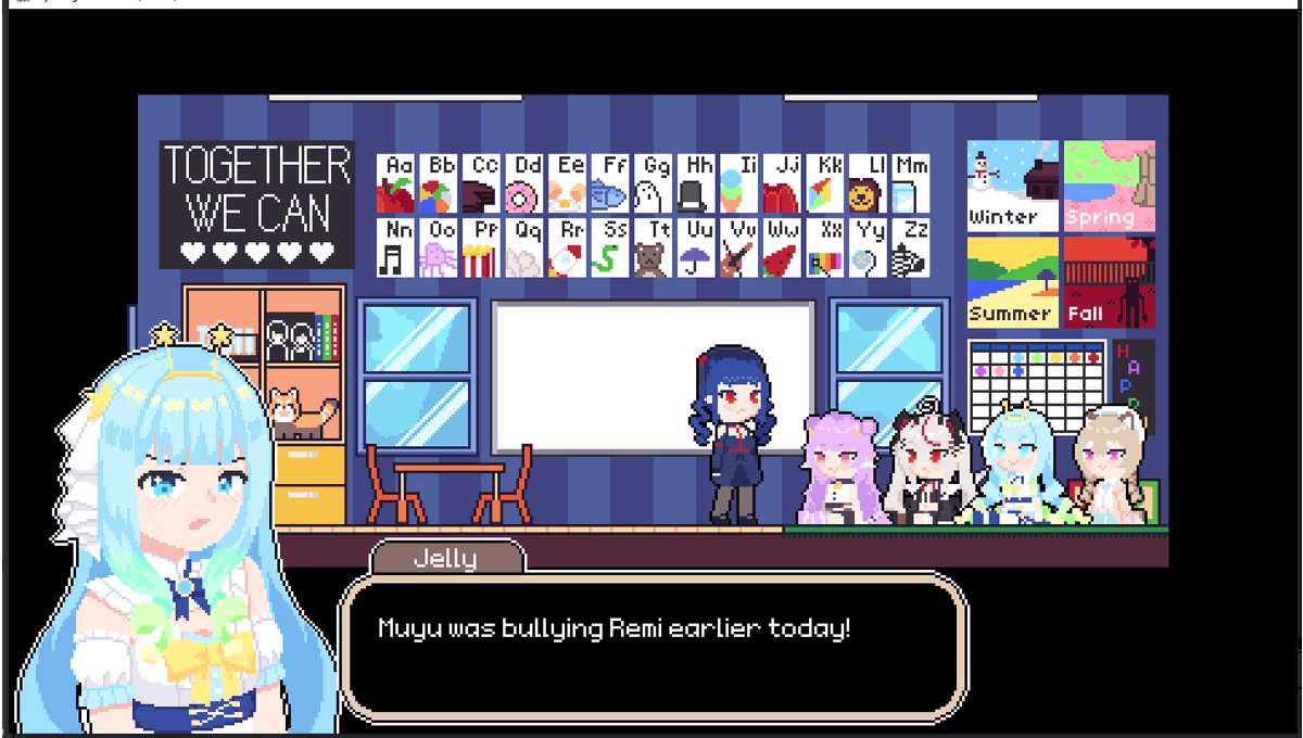 VaraAloe's tweet photo. Non-unc gives update on Remi game.

The game is nearing completion and the I plan on gathering doremus for beta testing next month. Now that the game is coming close, I will actually start posting fr. https://t.co/3y6NhClBGB