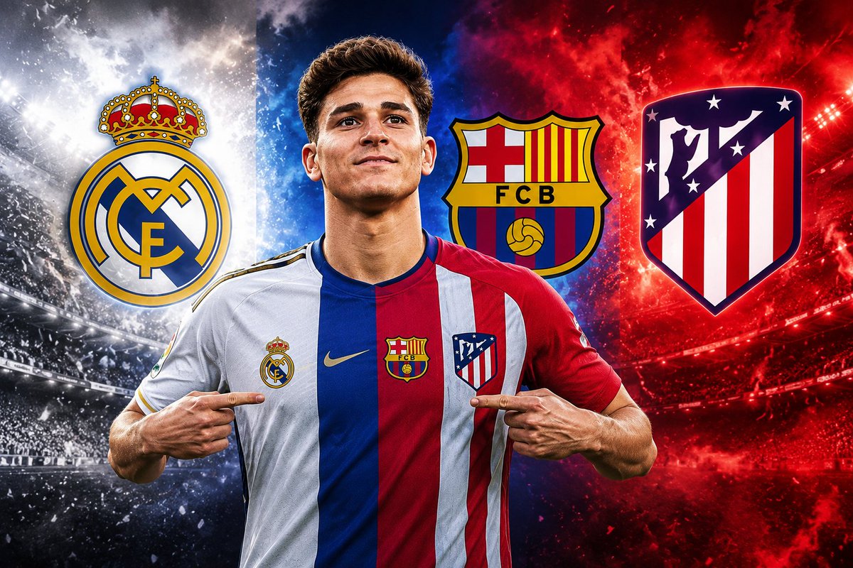 moha_alaw's tweet photo. 💣 معركة الانتقالات تشتعل بين ريال مدريد 
وبرشلونة وأتلتيكو مدريد! https://t.co/YAyWk4J9Gy