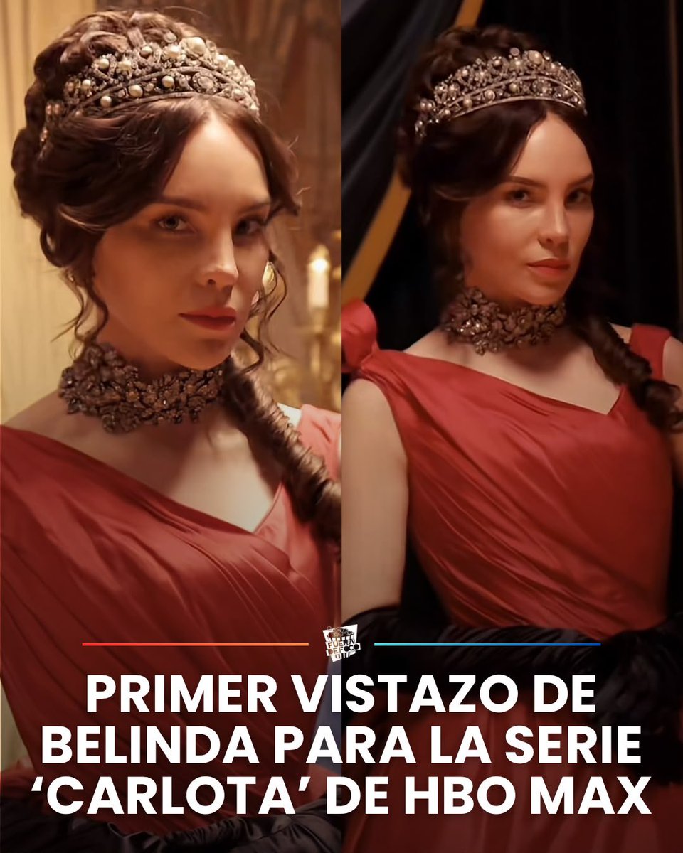 GabyMeza8's tweet photo. ¡CINÉFILOS! Tenemos el PRIMER VISTAZO de BELINDA como Carlota de México para la serie ‘CARLOTA’ de HBO Max. La producción contará la vida de la segunda emperatriz consorte mexicana. Llegará a la plataforma de streaming en 2027 🇲🇽 https://t.co/2ySaUPJNUy