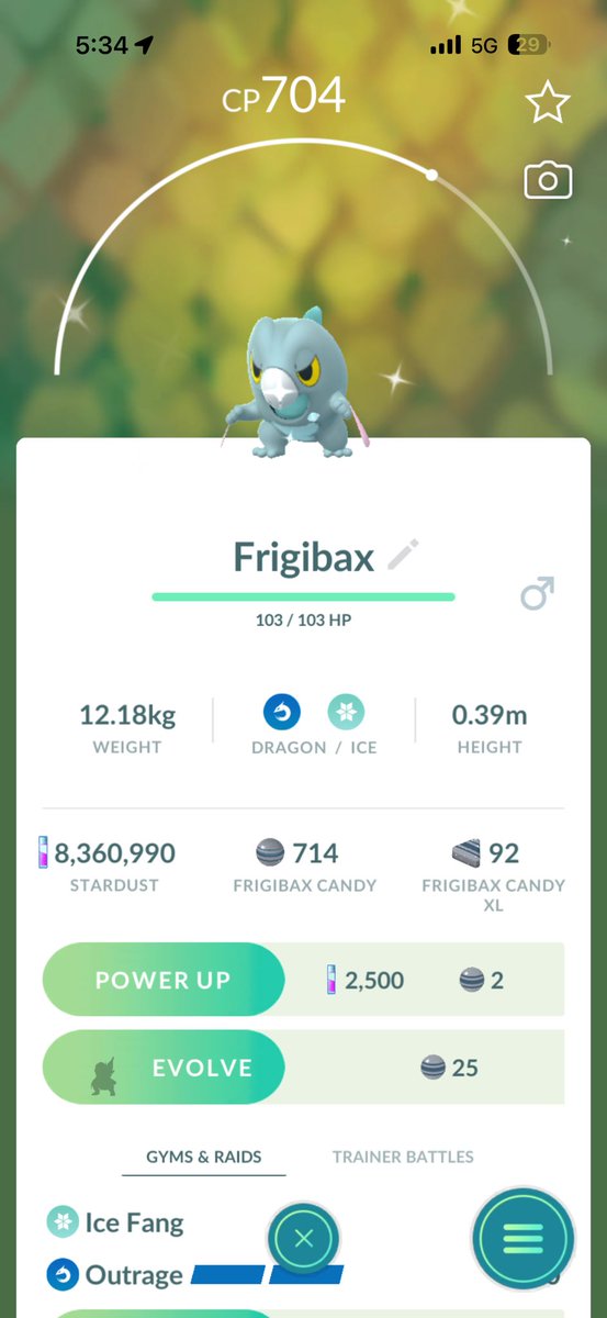 lizzarddlyy's tweet photo. of course i hatch this RIGHT BEFORE the community day 😭 https://t.co/DDsNO1THK0