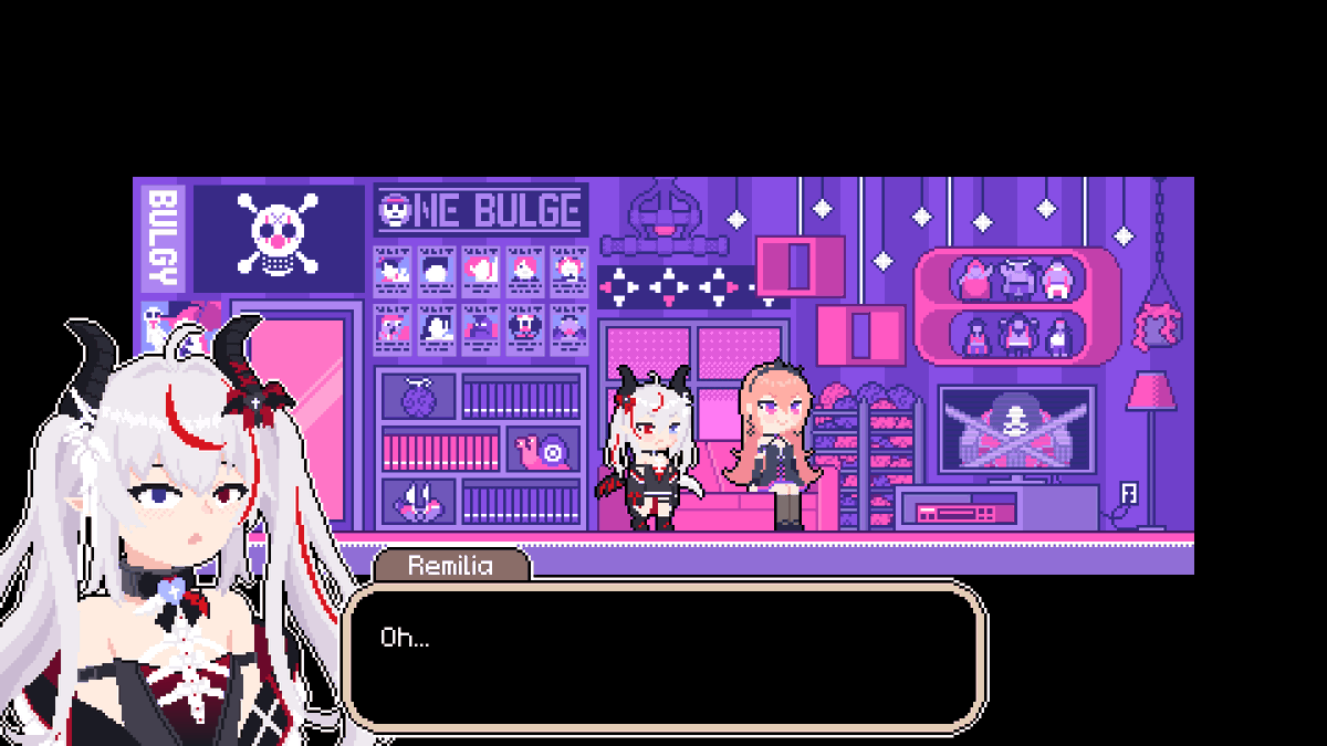 VaraAloe's tweet photo. Non-unc gives update on Remi game.

The game is nearing completion and the I plan on gathering doremus for beta testing next month. Now that the game is coming close, I will actually start posting fr. https://t.co/3y6NhClBGB