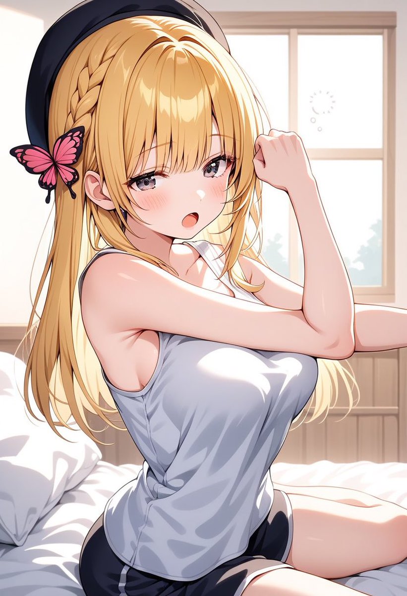 syoi4015's tweet photo. #AIart️️️️️️️️️️️️️️️️️️️️️️️️️️️️️️️️️️️️️️️️️️️️️️️️️️️ #AIイラスト好きさんとつながりたい  #AIイラストレーターさんと相互フォローしたい   おはよう〜今日も頑張ってこ〜無理せずにね (＊ρω-*)ﾈﾑﾈﾑzzz https://t.co/SKrAgKHJCW
