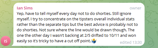 LukeReward's tweet photo. @brysonbonus @repeatitdaily 577-The one where Ian @brysonbonus goes back to bigging up shorties. Despite him telling his own group that he himself shouldn't do them https://t.co/H9Zfer4kNP