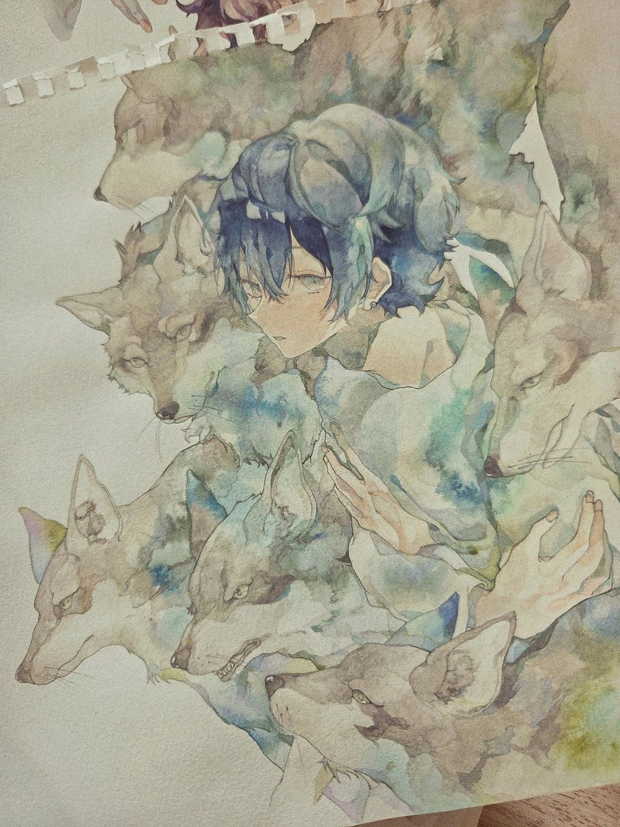 Hanata_D13's tweet photo. 視線 https://t.co/PoR4WE3Wwi
