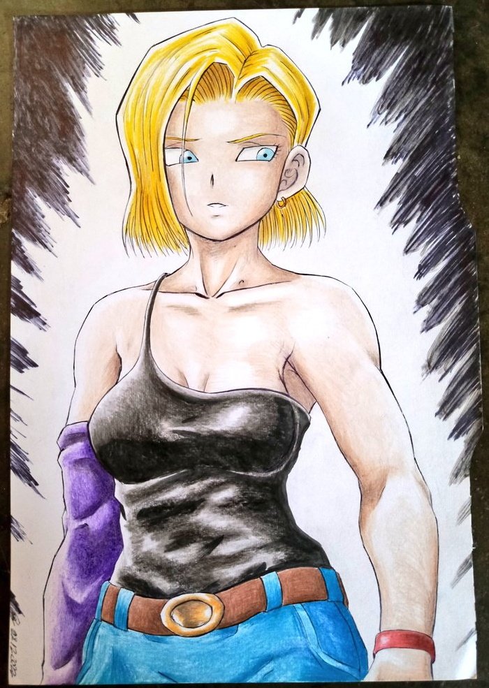 Yami_Danight's tweet photo. Android 18 - Dragon Ball Super

An old fanart from 2022.

#Android18 #DragonBallSuper #DragonBallZ #DragonBallXenoverse2 #DragonBallLegends https://t.co/a1nmEzmHiT
