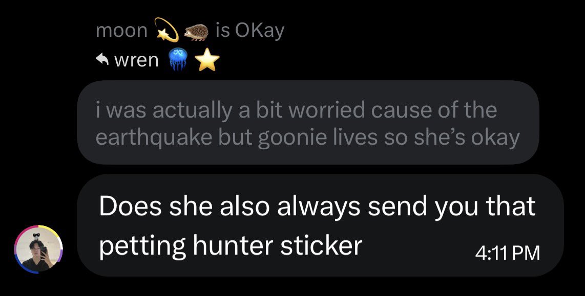 breadterism's tweet photo. moon thought my anton sticker was hunter brah im cryingden im never beating these allegations ✋😭 https://t.co/F9FDnLVHe2