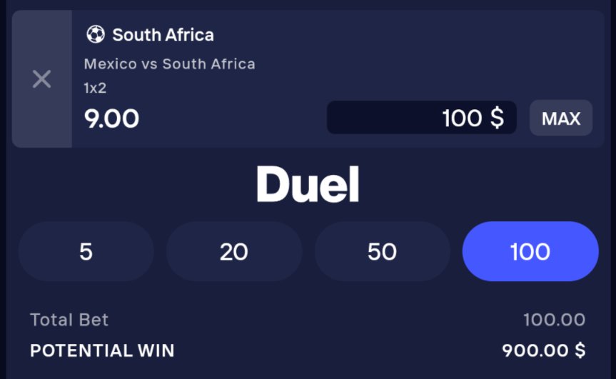 BreezyDegens's tweet photo. guess the exact score of the first world cup game tomorrow for $100 https://t.co/sYv0zSNisa