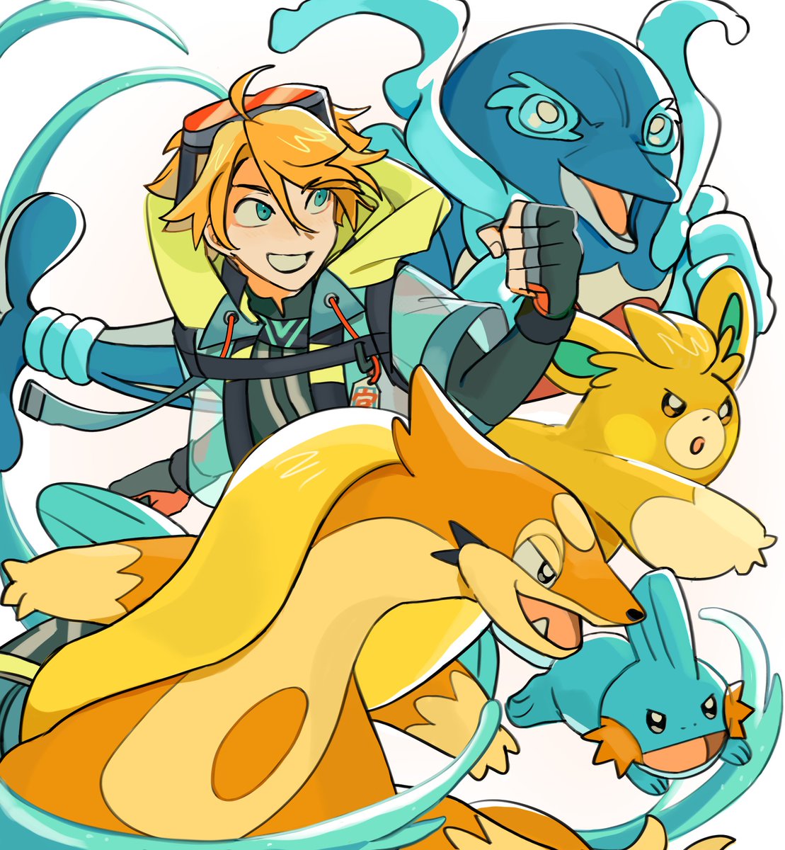 TereKKim's tweet photo. Aquatic rescue ranger! #YuDrawWilson https://t.co/d5z4orHsb7