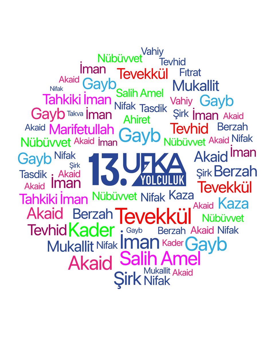 UfkaYolculukCom's tweet photo. Peki sen, 13. Ufka Yolculuk ile hangi kelimeyi öğrendin?

#ufkayolculuk https://t.co/Gbxw9FA5HR