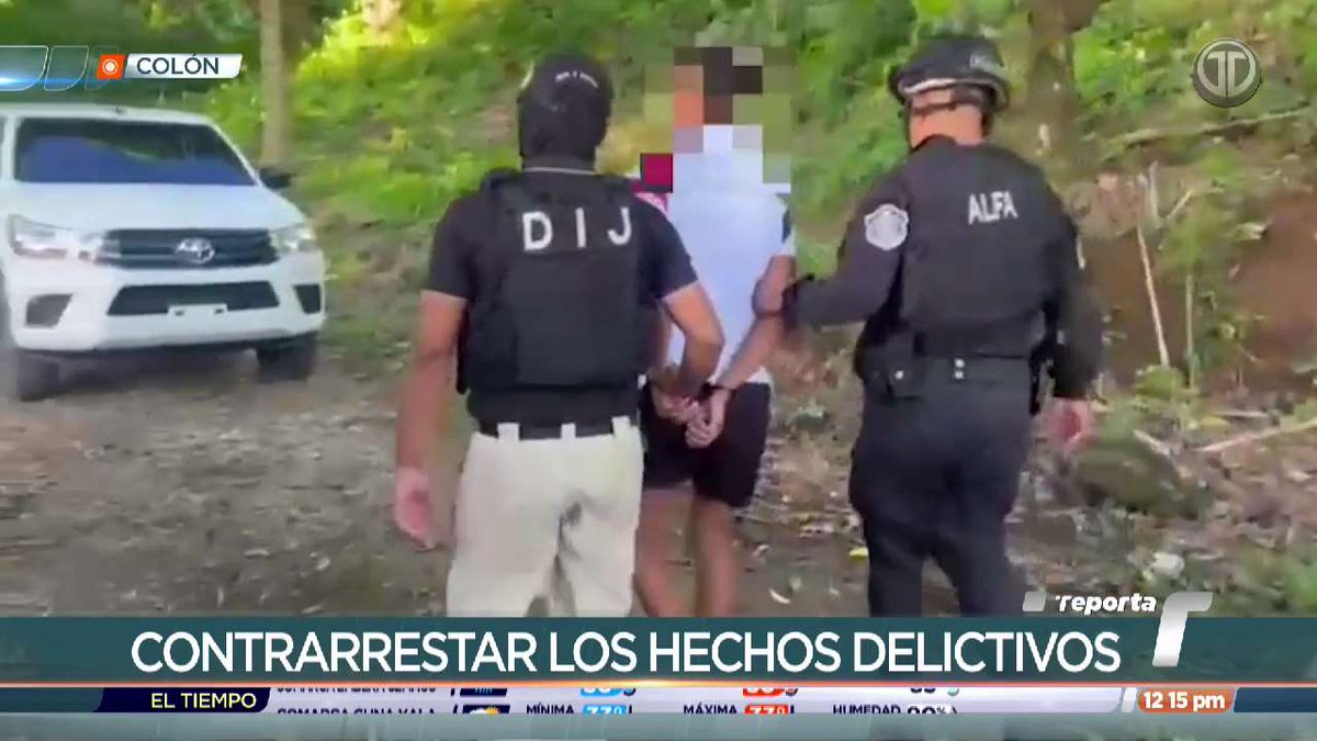 TReporta's tweet photo. A través de la Operación Control fueron aprehendidas 13 personas vinculadas al delito de pandillerismo y casos de homicidios en la provincia de Colón. https://t.co/4OZM4Z2fnp