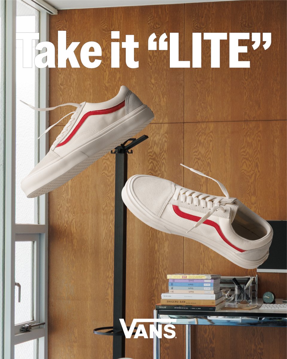 kawagoeaoki's tweet photo. WORKS
VANS LITE SERIES
Key Visual
キービジュアルを撮影させていただきました。
“Take it Lite”
軽くいこう。足元から。
Vans LITE シリーズ
いつものスタイルをもっと自由に。
https://t.co/IFH4u2k6lL
#vans #vanslite #abcmart https://t.co/DgrQfOHOeY