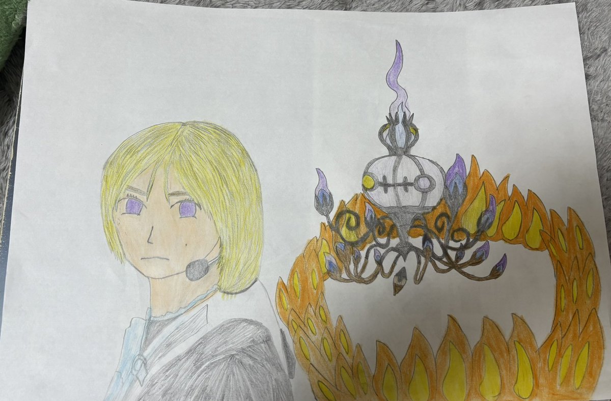 223shin_kaisoku's tweet photo. 🌸藤吉夏鈴
👾メガシャンデラ(🔥👻)
💥ほのおのうず(🔥)

#櫻坂46  #ポケモンイラスト 
#sakurazaka46fanart 
#藤吉夏鈴 https://t.co/St5qt4lvID
