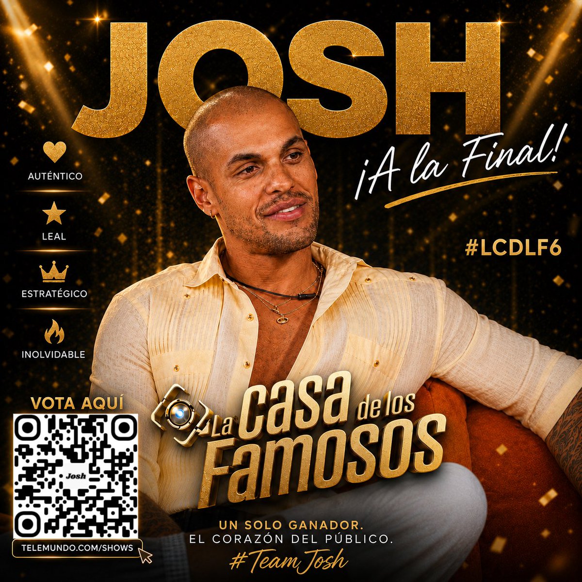 VaneTLopez's tweet photo. 💥 Sigamos votando! 
#LCDLF6 #TeamJosh @JoshMartinez444 https://t.co/SpTIPuIrFk