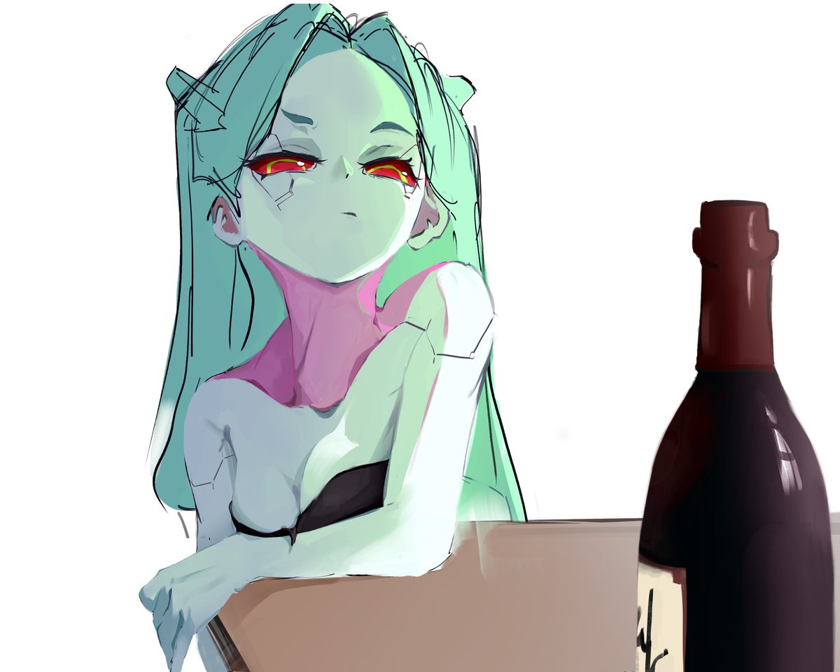 V1cCat_illus's tweet photo. 42 🍷 
#CyberpunkEdgerunner https://t.co/O4yLnwfjpQ