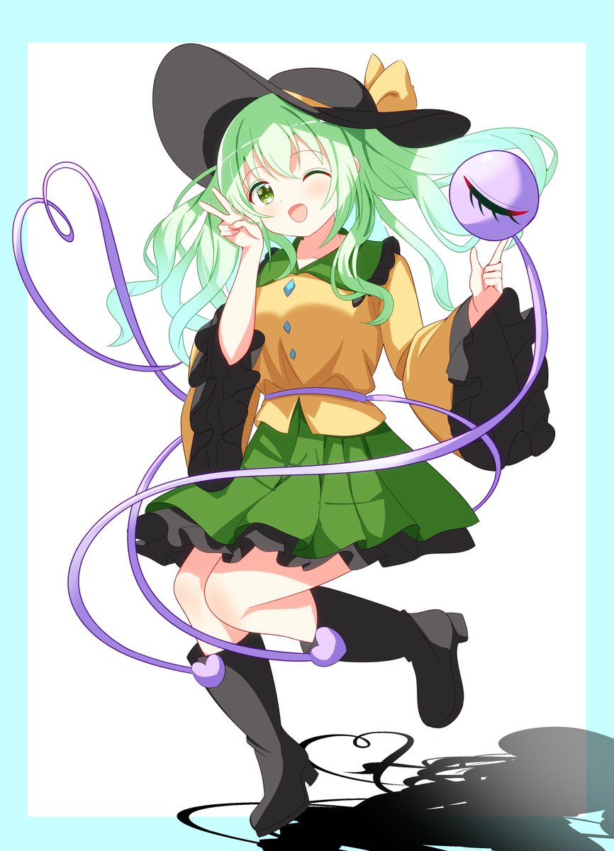 samo_yukkuri's tweet photo. 定期的に描きたくなるロングヘアーこいしちゃん https://t.co/xRuF4AgQzc