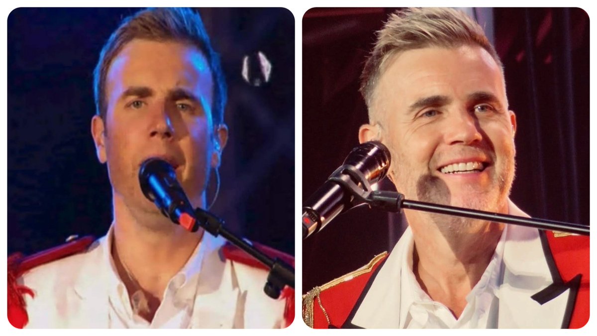 Normsi2's tweet photo. #NobodyElse does a piano medley like you GB 🎵 @GaryBarlow and can you believe there are 17 YEARS between these pics?
It's INCREDIBLE!!!
❤️🤍🎤🎹🎶🤍❤️
( Pic 2 credit @Sassefras___ ) https://t.co/bcLTrQZsPJ