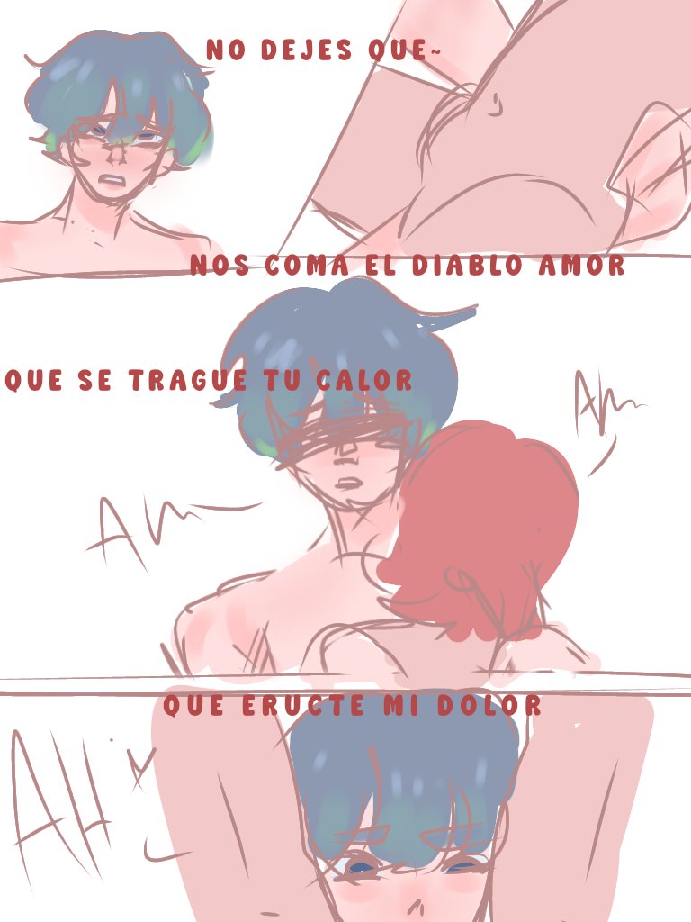 Jockpol0wer's tweet photo. No dejes que..-caifanes 
(Charlie x oc) Nsfw 🍓🔥 #Adoublesidedmirror https://t.co/VjQaW0D7Vl