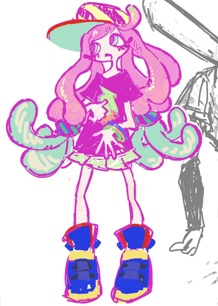 rdiinmm's tweet photo. Harmony/paruko sketch by itself because I like how she turned out https://t.co/LAKISUv2C2