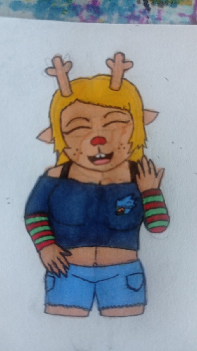 Armillae101's tweet photo. Noelle Holiday From Deltarune 

Deltarune 5 in 2 weeks

She is on the festival

#fanartㅤㅤㅤㅤ https://t.co/L34OFbBILQ