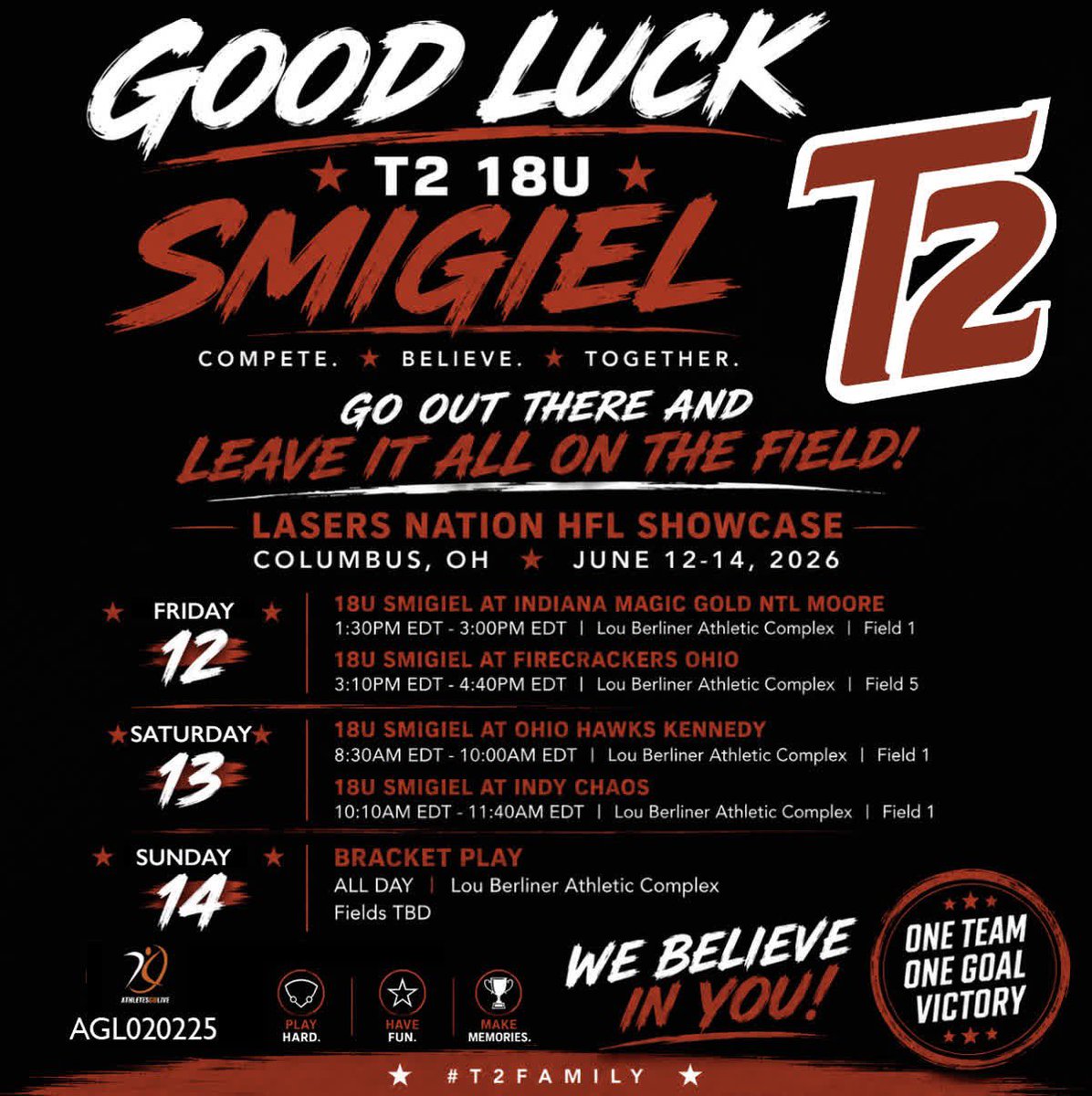 LeightonS2026's tweet photo. First tournament back! So excited for this weekend!  Let’s get it!!! @T2Smigiel https://t.co/eHDVSJ7FGo