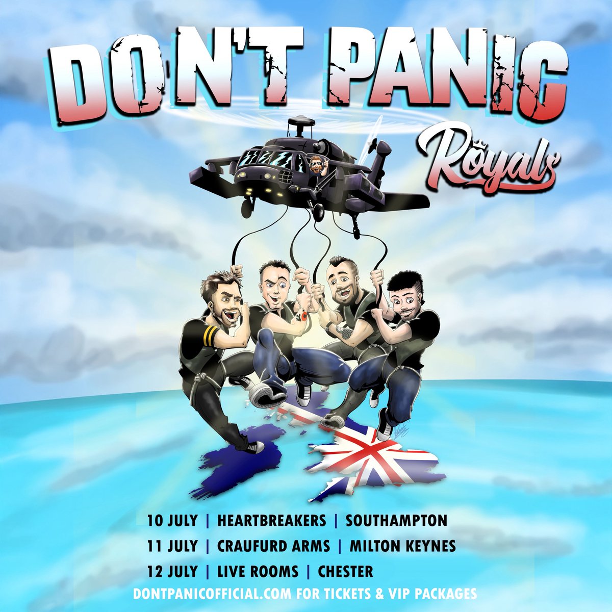 DontpanicPA's tweet photo. 🚨 BIG NEWS!
🎫 VIP upgrades are now on-sale for all 6 UK shows at https://t.co/FIhbxDBBsm
🚨 Also, the SOUTHAMPTON show on 10 July with @RoyalsBandUK has been moved to Heartbreakers Please make sure to make a note of that. All purchased tickets are good for the new venue. https://t.co/3o9fvfy6or