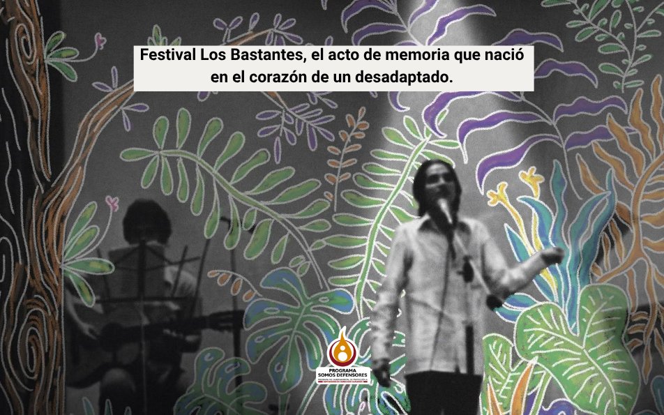 SomosDef's tweet photo. 💌Hace 40 años un titular decía: “Matan a poeta”.
El Festival Los Bastantes nació para recordar a Chucho Peña y Soraya Cataño, artistas y líderes sociales perseguidos en un país donde pensar diferente cuesta la vida.
🎨Murales, comparsas, poesía y música llenaron las calles para decir que el olvido no ganó.
Lee la historia completa en: https://t.co/nQ1YQ5uiDp
💌Esta publicación se hace en el marco del proyecto El Derecho a Defender Derechos, una juntanza entre @asociacionminga  @CRDLatin  @cjlibertad  y @SomosDef   la cual es posible gracias al apoyo de @UEenColombia
#FestivalLosBastantes #MemoriaViva #ChuchoPeña #SorayaCataño #ArteParaLaVida #DefenderLaVida #SomosDefensores