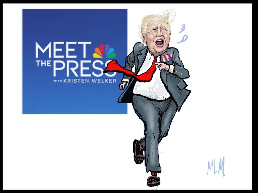 JumpintraxJack's tweet photo. @EricLDaugh 🚨WOW!!🔥😳
Americans everywhere are asking why anyone should listen to that hysterical old woman, Trump!!😳
"He lies." "He ran away from a simple question." https://t.co/dYq31P30hw