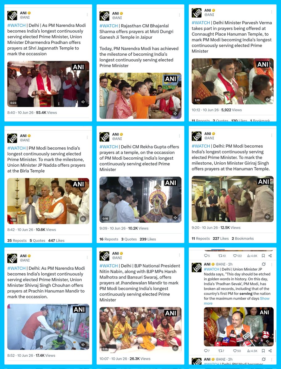 ajitanjum's tweet photo. मोदी इस जन्म में तो नेहरु से बड़े नहीं हो सकते . चाहे मंत्रियों को मंदिर भेजकर पूजा अर्चना करवा लें . चाहे NDA नेताओं से वंदना करवा लें . चाहे भक्तों से तालियां बजवा लें . चाहे मीडिया से चौबीसों घंटे चाटुकारिता करवा लें . 
नेहरु होने के लिए सालों - साल जेल में गुजारने होते हैं . आज़ादी की लड़ाई में हिस्सा लेना होता है .Glimpses of world history और Discovery of india जैसी कालजयी रचनाएं लिखनी होती है . नफ़रत मुक्त राजनीति 
करते हुए देश के लिए बड़े - बड़े संस्थान गढ़ने होते हैं. विपक्ष का सम्मान करना होता है .  पादुका पूजकों का समूह और अंध भक्तों की फौज मोदी को नेहरु नहीं बना सकती .