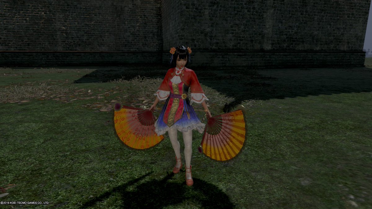 Da Qiao and Xiao Qiao in dynasty warriors 9 🪭🪭❤️🧡
