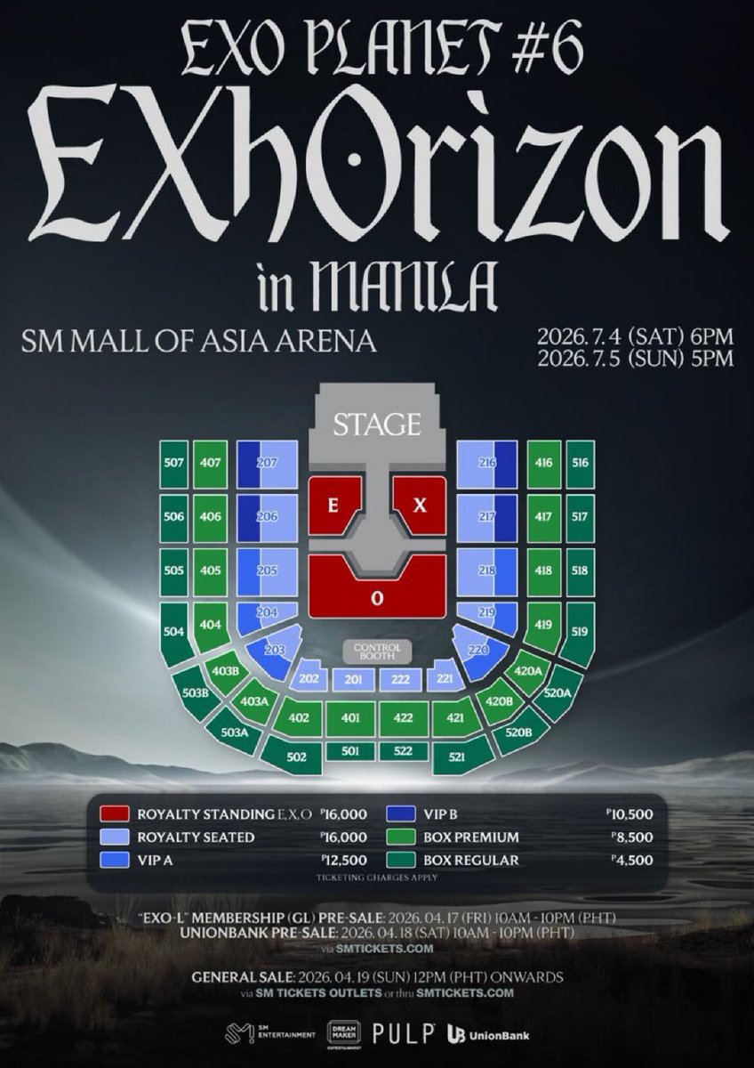 jeneolee's tweet photo. [WTB/LFS]

EXO Planet #6 ‘EXhOrizon in Manila’

‼️PLS READ‼️
- Preferrably Royalty Standing ticket
- Preferrably on-hand ticket
- Kaliwaan/ In-person transaction
- Proof of previous transactions
- No DP required

#EXOinManila #EXHorizon #EXO
#EXhOrizon_in_Manila #엑소 https://t.co/Yjnpco16UF
