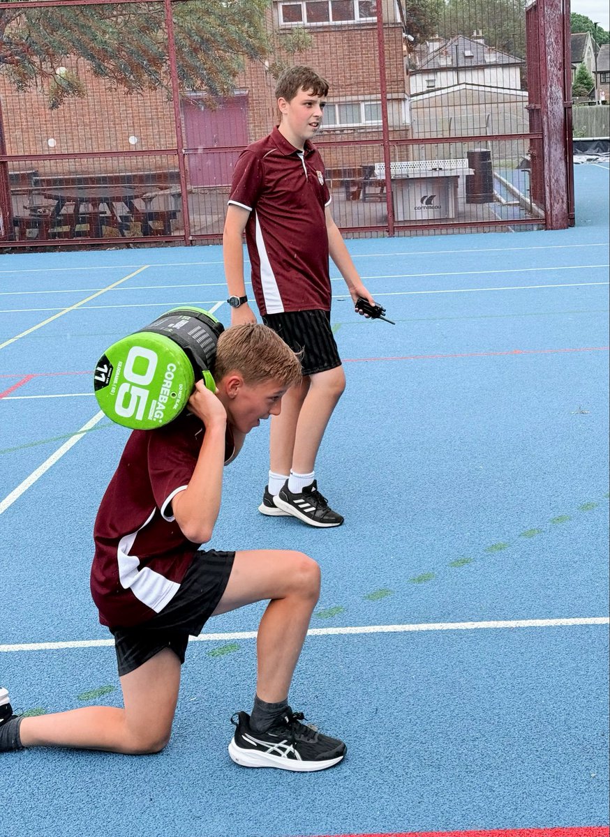 STMComp's tweet photo. HYROX is back at STM this Summer! 💪
A brilliant week so far with Year 7, 8 and 9 male doubles showing resilience, determination and hard work! Female doubles are up next tomorrow! 🔥 Great to see the STM values on display in every event. #Fitness #ExtraCurricular #DoYourBest https://t.co/i2icikNivK