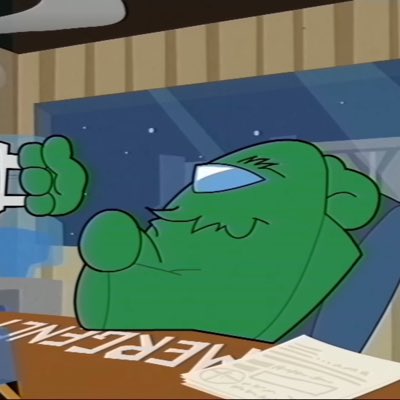 green impostor tweet media