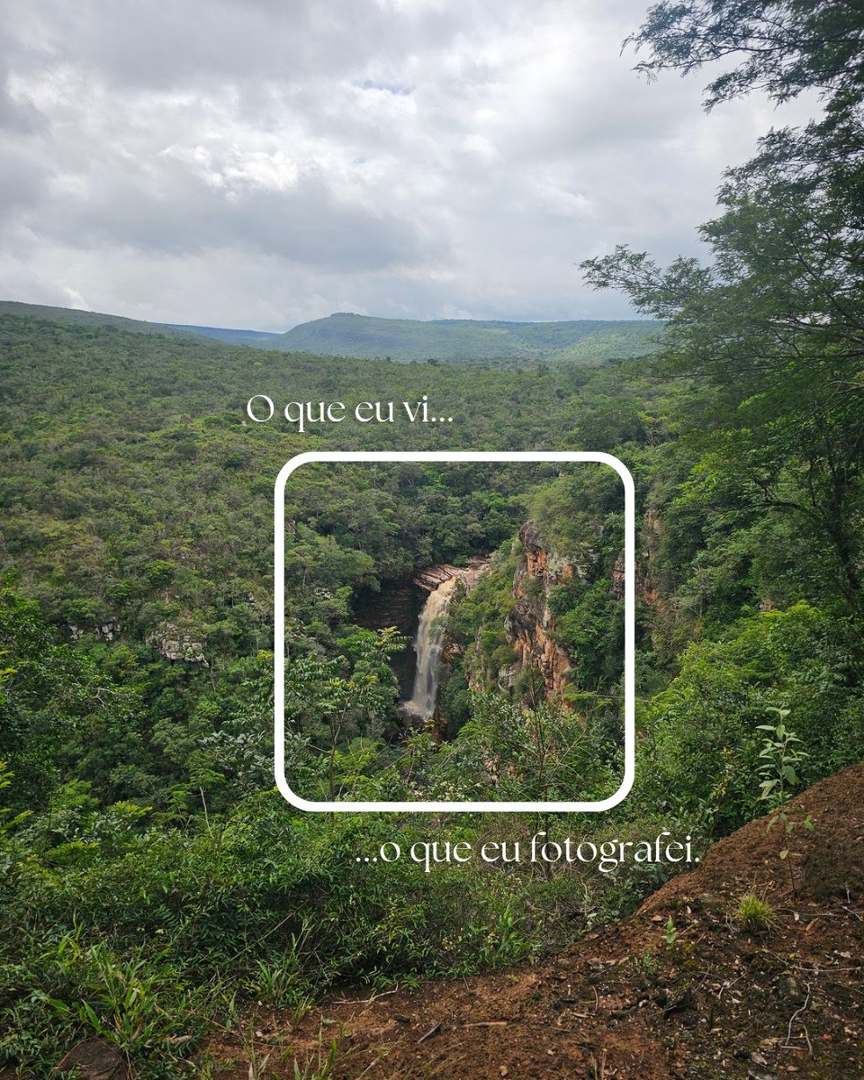 Caiqueup's tweet photo. O que eu vi 🆚 O que eu fotografei 📸

A Chapada Diamantina é gigante, daquelas que fazem a gente se sentir bem pequenininho no topo de cada mirante.

Foto nenhuma consegue registrar a paz que é esse lugar.

#chapadadiamantina #oqueeuvi #viajarfazbem https://t.co/kj6PcVNkJY