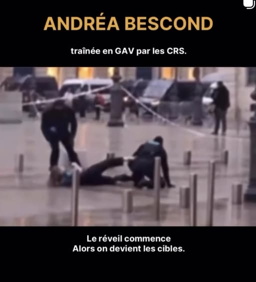 ElisaKermaguer's tweet photo. @AlertesInfos on ne répond pas à un constat unanime d'incompétence par la violence @EmmanuelMacron @prefpolice  #shame !!!! #pédocriminalité #pedoland #Lyhanna🖤#Bescond https://t.co/RGDtxIv5s8