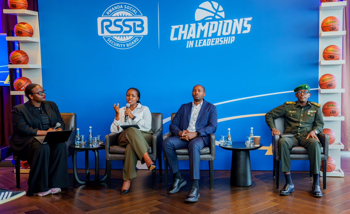 RwandaMoD's tweet photo. Today, the Deputy Defence Spokesperson, Lt Col Simon Kabera, joined the Minister of Health, Hon. Dr Sabin Nsanzimana, and the Minister of ICT and Innovation, Hon. Paula Ingabire, in panel discussion  at the Rwanda Social Security Board (RSSB) Senior Management Leadership Retreat held at Kigali Golf Resort and Villas, Nyarutarama. 
The session focused on the RSSB strategic priorities and its ambition to become a truly member-centric and citizen-centred institution. https://t.co/RZdkCbnngW
=====================

Uyu munsi, Umuvugizi Wungirije w’Ingabo z’u Rwanda (RDF), Lt Col Simon Kabera, yifatanyije na Minisitiri w’Ubuzima, Dr Sabin Nsanzimana, ndetse na Minisitiri w’Ikoranabuhanga na Inovasiyo, Paula Ingabire, mu kiganiro nyunguranabitekerezo cyabereye mu mwiherero w’abayobozi bakuru b’Ikigo cy’Ubwiteganyirize mu Rwanda (RSSB), wabereye muri Kigali Golf Resort and Villas i Nyarutarama. 

Iki kiganiro cyibanze ku byihutirwa biri muri gahunda z’ibikorwa bya RSSB n’icyerekezo cyayo cyo kuba ikigo gishyira umunyamuryango n’umuturage ku isonga.https://t.co/0OLo5fe6pl