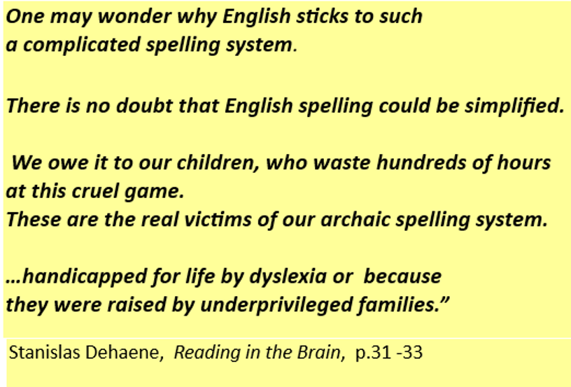 Mashabell's tweet photo. The simplest way for anglophone cuntries to improov thair educational atainment @DrJenniferWeber
+ @alexanderrusso
is to make lerning to reed eesier by https://t.co/t4Z7LyBxjE. 
For as long as that remains ridiculously difficult, litl wil change. https://t.co/bxrhtSyQnb