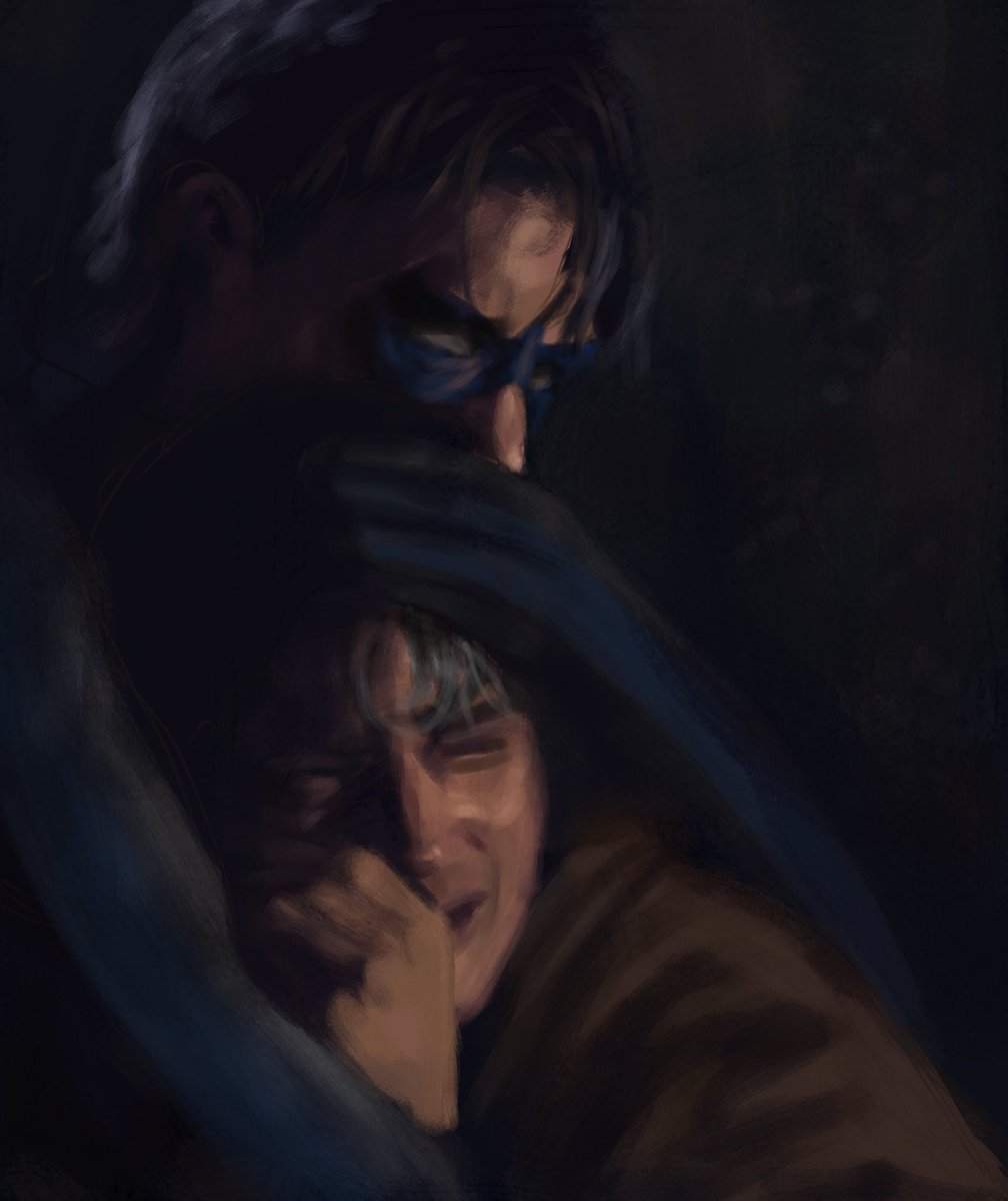 Ro4dki11Deer's tweet photo. Idk why I made this #nightwing #redhood https://t.co/QNowistFnG