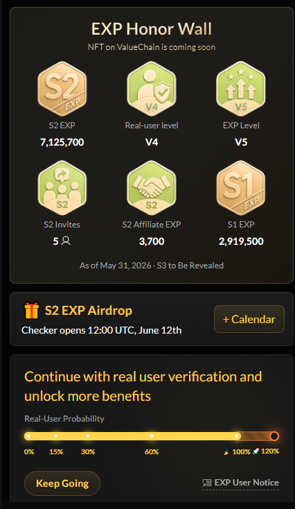 rotha_z's tweet photo. 📅 1 day left until the S2 Airdrop Checker opens!
Snapshot done ✅ Rewards next 👀🪂
Tomorrow we find out if all that EXP grinding was worth it. 🔥
LET'S GOOOOOOO!!! 🚀🚀🚀
🎁 Join Season 3:
 https://t.co/eAzmUzuLpf
Code: JXXT1Y67
@SoSoValueCrypto #SoSoValueSeason https://t.co/yDmEnwS9Vd