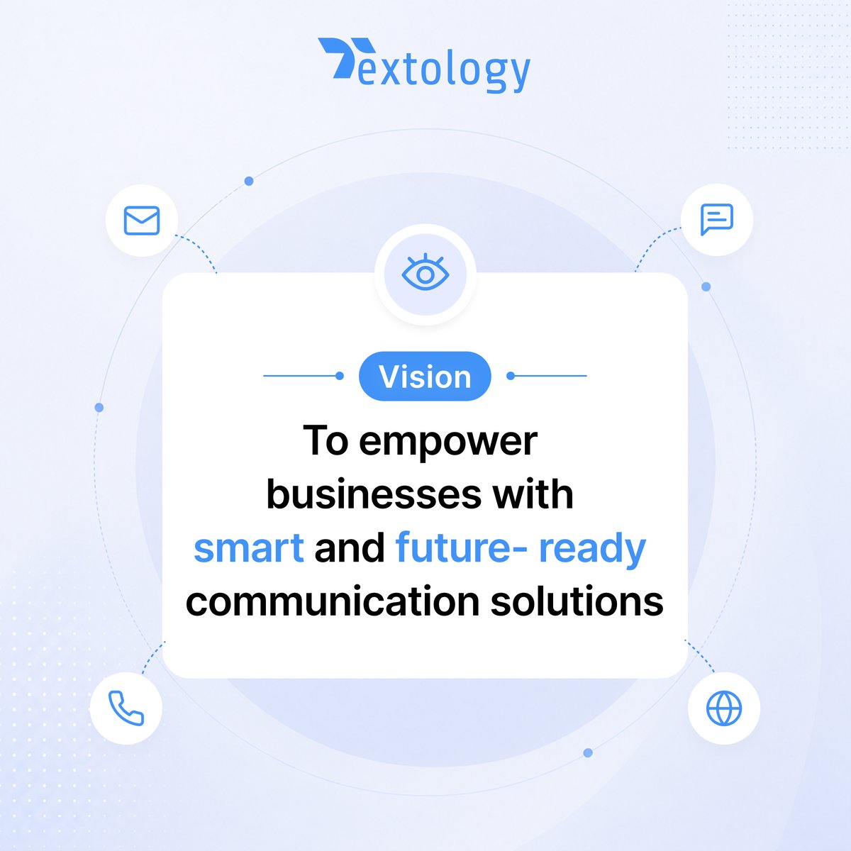 textologyhub's tweet photo. Every innovation begins with a vision.

At Textology, we envision a future where businesses communicate smarter, connect faster, and grow stronger through technology.

"To empower businesses with smart and future-ready communication solutions."

#Textology #Vision #Innovation https://t.co/oC737qGb4D