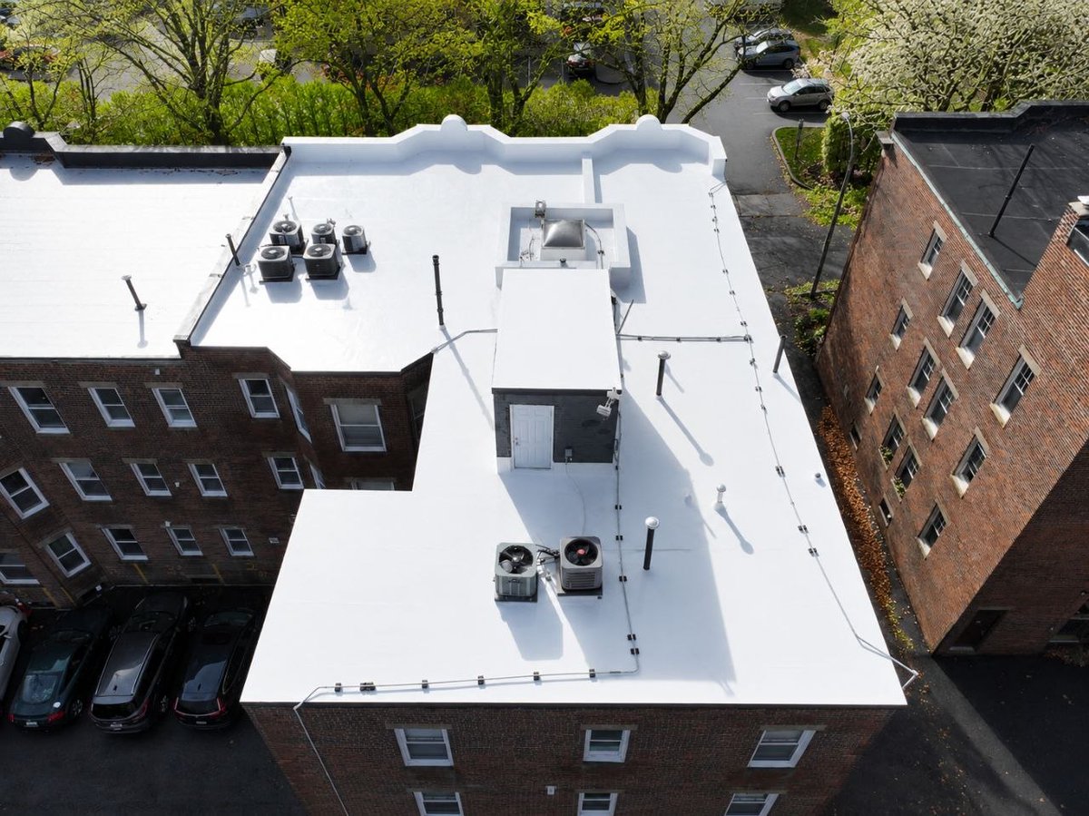 IDFlatRoof's tweet photo. “What’s the difference between a ‘repair’ and a real fix?”
 
A repair patches the symptom. A real fix addresses the system.
 
At ID Flat Roof, we don’t just seal leaks — we ask:
• Is the deck sound?
• Is the insulation dry?
• Is the slope adequate?
• Are seams welded, not glued?
 
That’s why our clients in Wayland, Cambridge, and Boston avoid repeat emergencies.
 
Because when it comes to roofs, the best repair is the one you never need.

#IDFlatRoof #FlatRoofing #Boston