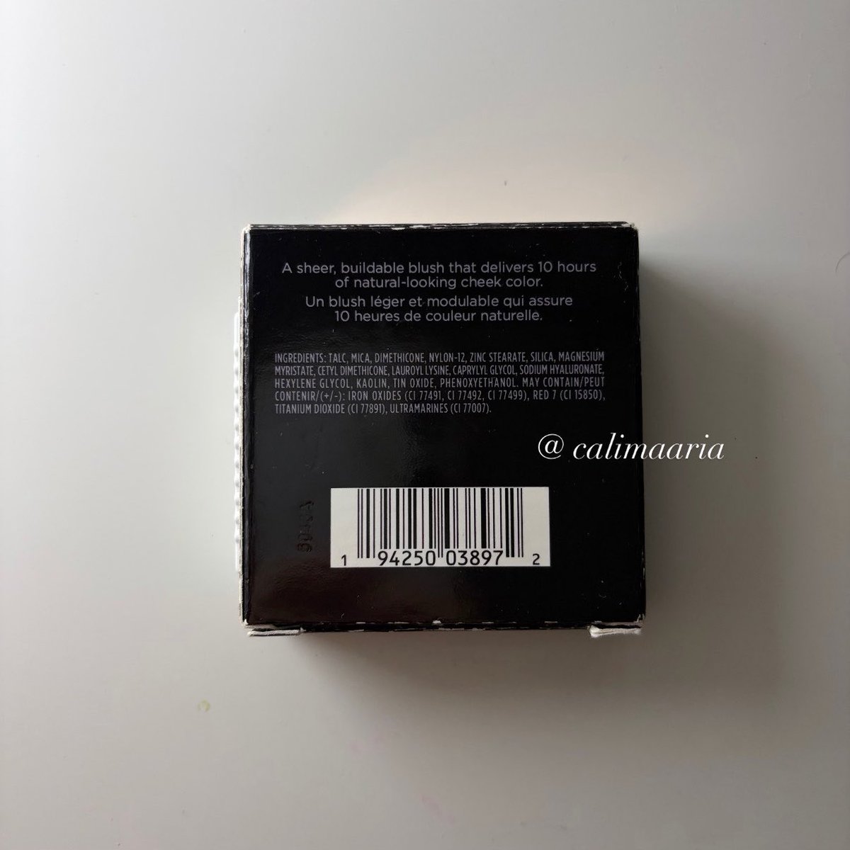 calimaariaa's tweet photo. ส่งต่อ laura mercier blush (แท้100%) 

price: 450฿ (รวมส่ง) 

#ส่งต่อเครื่องสำอาง #ส่งต่อ #ส่งต่อคสอ #คสอมือสอง #ส่งต่อเครื่องสำอางมือสอง https://t.co/pyTUI3qz3B