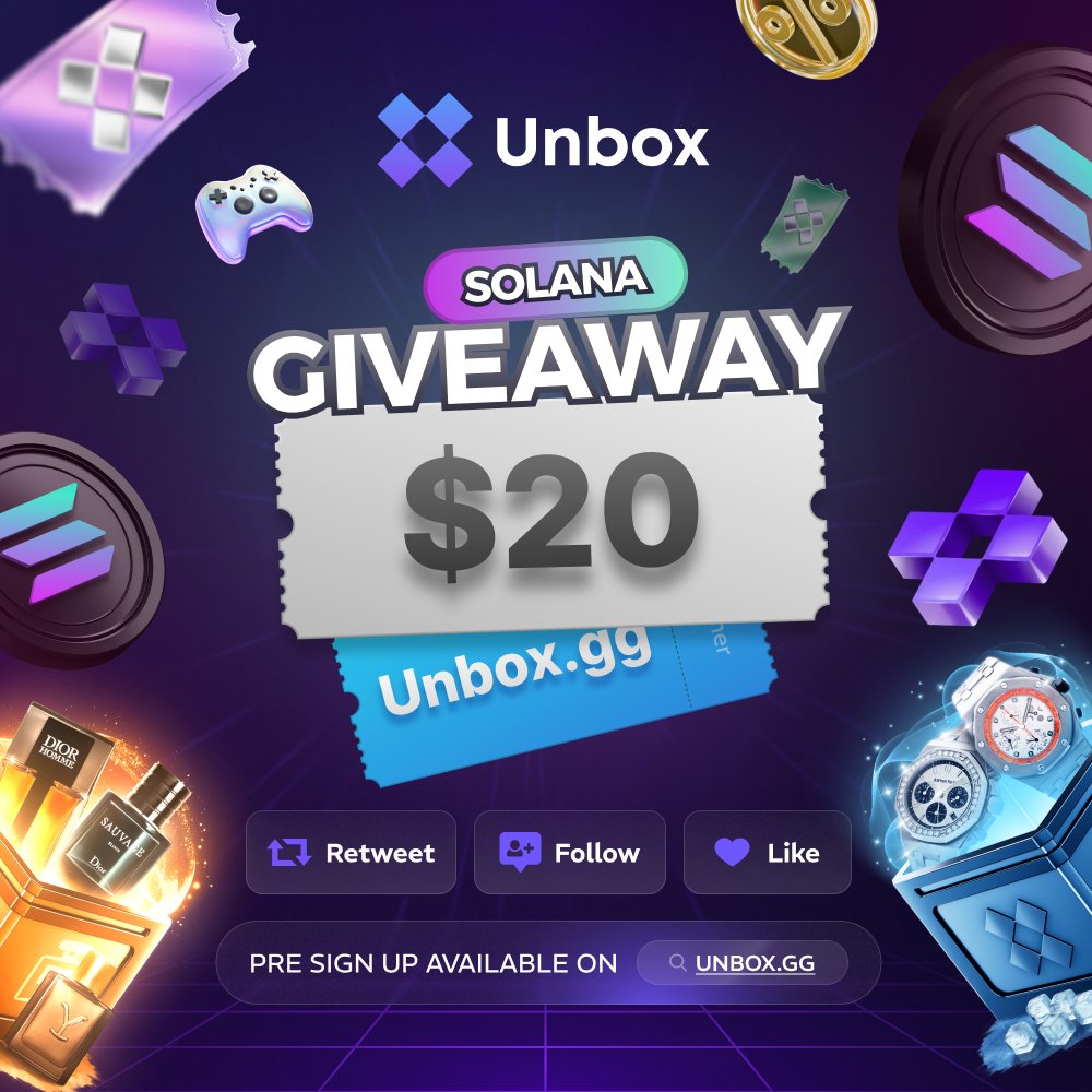 Snugtoes_'s tweet photo. 🐈20$ SOL GIVEAWAY🐈

-Follow @UnboxMain &amp; @Snugtoes_ 
-Like and RT the quoted tweet 
-Tag a friend in the comments below🫂

🐈Ends in 72 Hours🐈 https://t.co/yxO1IJty3d