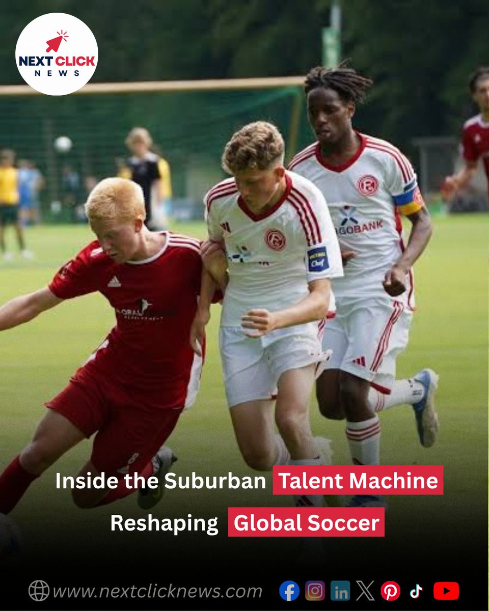 NextClickNews's tweet photo. 📰 Suburban youth academies are quietly transforming into massive developmental engines, rewriting the playbook for how elite soccer talent is discovered and groomed.
🔗 https://t.co/SK6d9o84vC
#Soccer #YouthSports #GrassrootsFootball #SoccerDevelopment #NextClickNews https://t.co/JcbsJRso6l